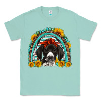 Seafoam german shorthaired pointer western rainbow Classic Tee - Artiststas
