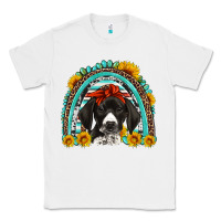 White german shorthaired pointer western rainbow Classic Tee - Artiststas