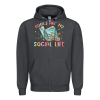 Smoke books are my social life Zipper Hoodie - MaliasSmallBusiness