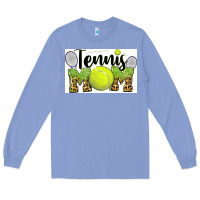 Colony Blue tennis mom Long Sleeve Tee - BarkalooDesign