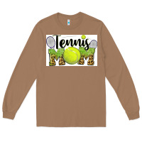 Toasted Coconut tennis mom Long Sleeve Tee - BarkalooDesign