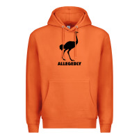 Carrot ALLEGEDLY FUNNY OSTRICH Premium Hoodie - Bettercallsaul