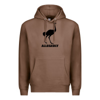 Chestnut ALLEGEDLY FUNNY OSTRICH Premium Hoodie - Bettercallsaul