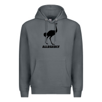 Rock ALLEGEDLY FUNNY OSTRICH Premium Hoodie - Bettercallsaul