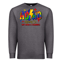 Charcoal Heather adhd awareness Premium Sweatshirt - LillyAllenDesigns