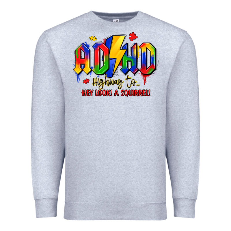 Adhd Awareness Premium Sweatshirt by LillyAllenDesigns | Teevron
