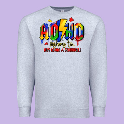 Adhd Awareness Premium Sweatshirt Designed By Lillyallendesigns