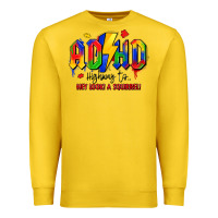 Lemon adhd awareness Premium Sweatshirt - LillyAllenDesigns