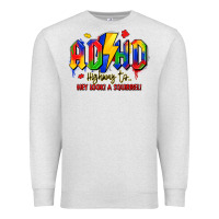 Oatmeal Heather adhd awareness Premium Sweatshirt - LillyAllenDesigns