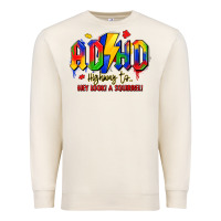 Sandshell adhd awareness Premium Sweatshirt - LillyAllenDesigns