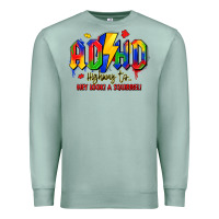 Seafoam adhd awareness Premium Sweatshirt - LillyAllenDesigns
