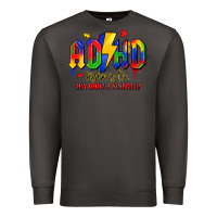 Smoke adhd awareness Premium Sweatshirt - LillyAllenDesigns