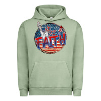 Pigment Oil Green faith usa Urban Hoodie - CowGirlArtShop