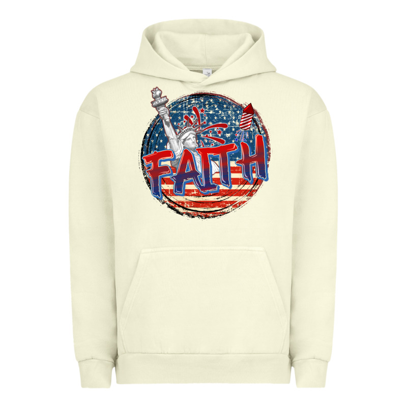 Faith Usa Urban Hoodie by CowGirlArtShop | Teevron