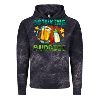 Cloud Black drinking buddies with baby bottle and beer Vintage Hoodie - HRA Design Shop