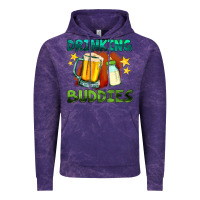Cloud Purple drinking buddies with baby bottle and beer Vintage Hoodie - HRA Design Shop