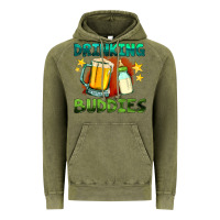 Vintage Olive drinking buddies with baby bottle and beer Vintage Hoodie - HRA Design Shop