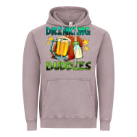 Vintage Zinc drinking buddies with baby bottle and beer Vintage Hoodie - HRA Design Shop