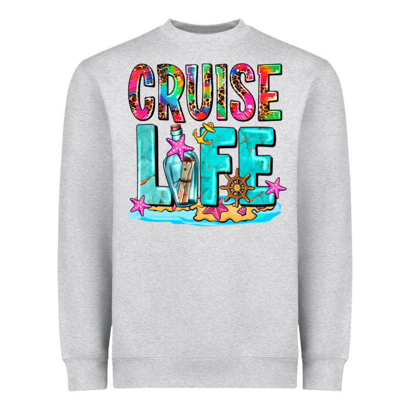 Cruise  Life Heavyweight Sweatshirt by AdoDesignShop | Teevron