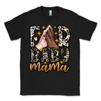 Black Fur Baby Mama Classic Tee - CowhideDigitalArt