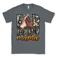 Charcoal Heather Fur Baby Mama Classic Tee - CowhideDigitalArt