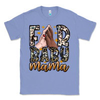 Colony Blue Fur Baby Mama Classic Tee - CowhideDigitalArt