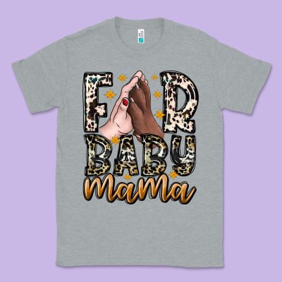 Fur Baby Mama Classic Tee Designed By Cowhidedigitalart