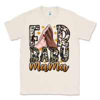Natural Fur Baby Mama Classic Tee - CowhideDigitalArt