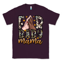 Plum Fur Baby Mama Classic Tee - CowhideDigitalArt