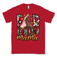 Red Fur Baby Mama Classic Tee - CowhideDigitalArt