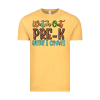 Vintage Mustard watch out pre k here i come! Vintage Tee - JahusDesignShop