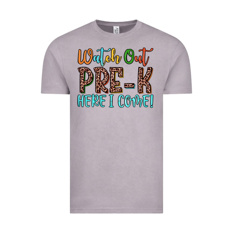 Watch Out Pre K Here I Come! Vintage Tee by JahusDesignShop | Teevron