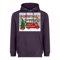 Plum christmas is coming tumbler Heavyweight Hoodie - BundleAndBundleShop