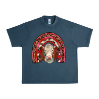 Midnight Navy valentines hereford rainbow Urban Heavy Tee - JahusDesignShop