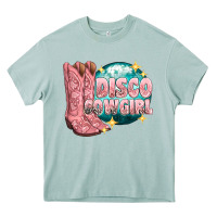 Arona western disco cowgirl Heavy Core Tee - texasbilliewilder