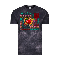 Cloud Black teacher Vintage Tee - AdoDesignShop