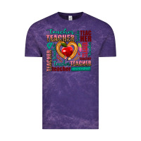 Cloud Purple teacher Vintage Tee - AdoDesignShop