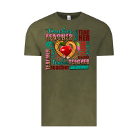 Vintage Olive teacher Vintage Tee - AdoDesignShop