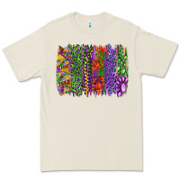 Bone Mardi gras brush strokes king cake and craw fish Premium Tee - RanaPortraitStore