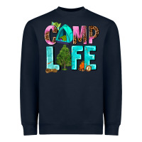 Navy camp life Heavyweight Sweatshirt - AdoDesignShop