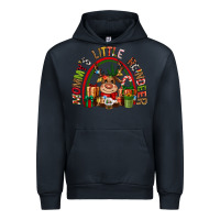 Navy mommys little reindeer christmas Urban Hoodie - CowGirlArtShop