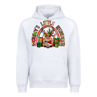 White mommys little reindeer christmas Urban Hoodie - CowGirlArtShop