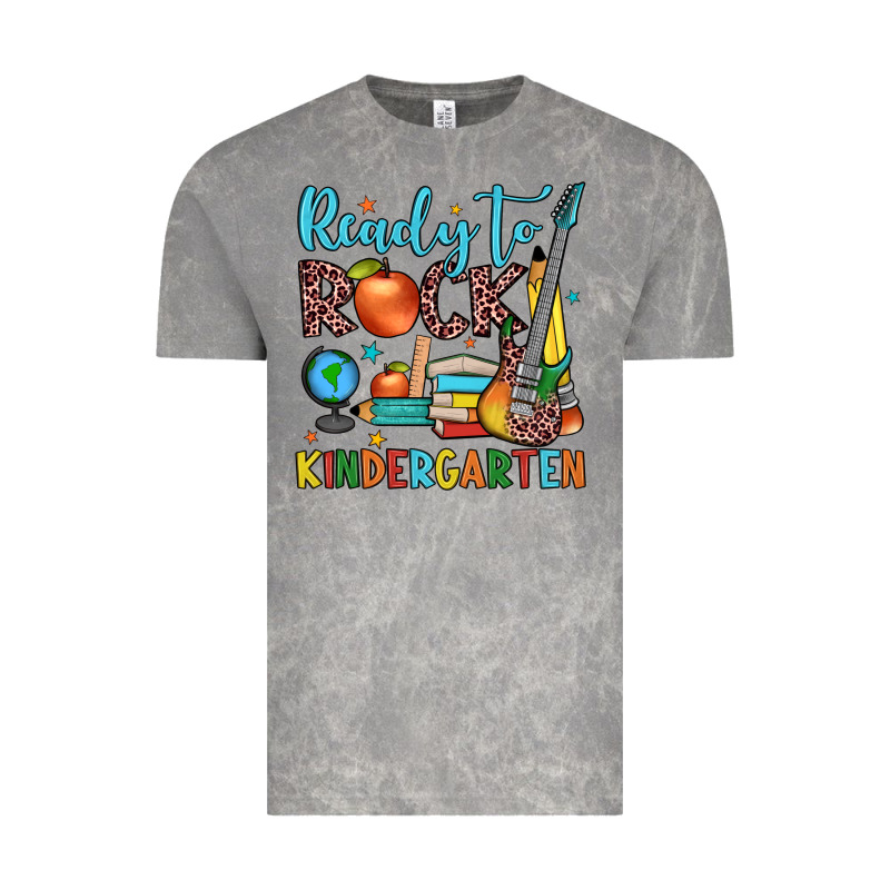 Ready To Rock Kindergarten Vintage Tee by JahusDesignShop | Teevron