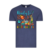 Vintage Denim ready to rock kindergarten Vintage Tee - JahusDesignShop