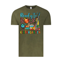 Vintage Olive ready to rock kindergarten Vintage Tee - JahusDesignShop