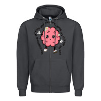 Smoke brain Zipper Hoodie - MaliasSmallBusiness