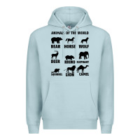 Blue Mist Animal Of The World Premium Hoodie - Bettercallsaul
