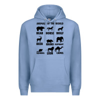 Colony Blue Animal Of The World Premium Hoodie - Bettercallsaul