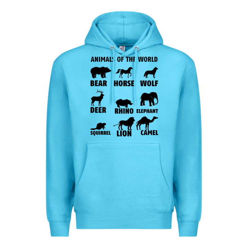 Animal Of The World Premium Hoodie by Bettercallsaul | Teevron