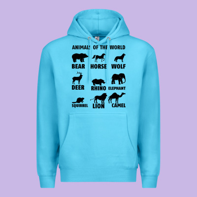 Animal Of The World Premium Hoodie Designed By Bettercallsaul